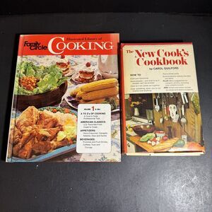 Two Classic Vintage Cook Hard Cover Book Bundle [Book 214]